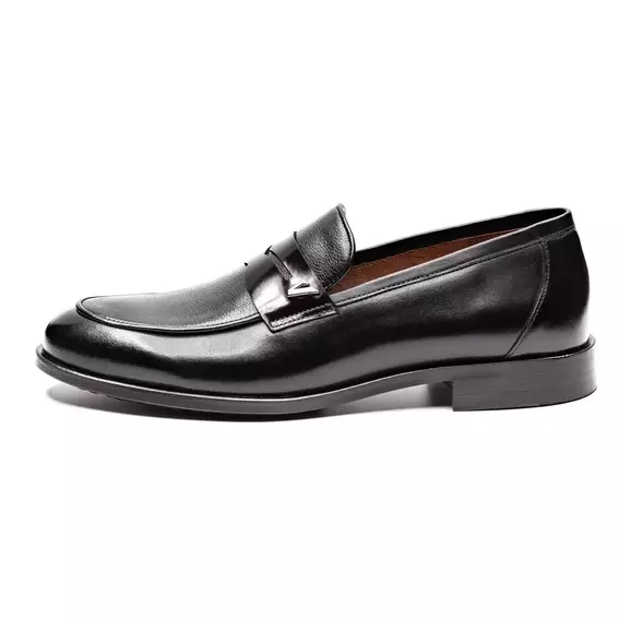 Мужские туфли лоферы &quot;Милтон&quot; TANNER Черные фото 4 — интернет-магазин Tapok