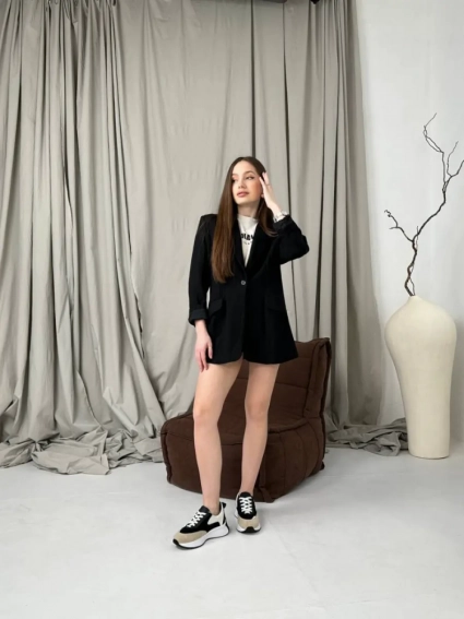 Кросівки жіночі замшеві кольорові зі вставками шкіри фото 5 — интернет-магазин Tapok