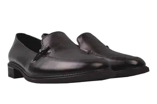 Туфли на низком ходу женские Polann натуральная кожа цвет Черный 124-20DTC