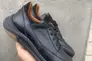 Мужские кроссовки кожаные весенне-осенние черные Obr 33 Фото 2