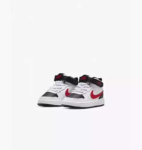 Детские кроссовки NIKE COURT BOROUGH MID 2 (TDV) CD7784-110 фото 2 — интернет-магазин Tapok