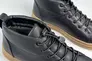 Ботинки мужские кожаные черного цвета демисезонные Фото 17