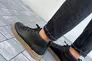 Ботинки мужские кожаные черного цвета демисезонные Фото 5