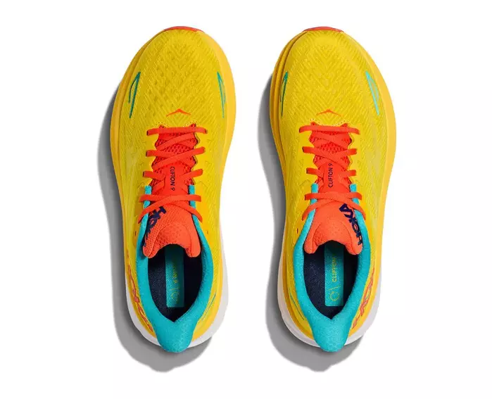 Мужские кроссовки для бега/трекинга HOKA M CLIFTON 9 PASSION FRUIT фото 3 — интернет-магазин Tapok