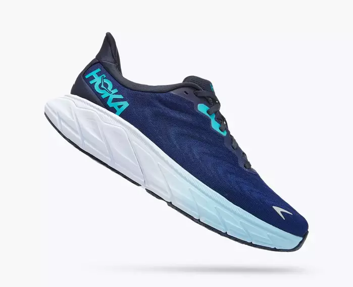 Мужские кроссовки для бега/трекинга HOKA M ARAHI 6 2023 NAVY фото 2 — интернет-магазин Tapok