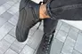 Ботинки мужские кожаные черные демисезонные Фото 5