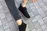 Ботинки мужские замшевые черного цвета демисезонные Фото 4