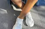 Кросівки жіночі шкіряні білого кольору Фото 15