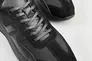 Кроссовки мужские кожаные черные на черной подошве Фото 6