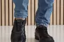 Мужские кроссовки кожаные весенне-осенние черные Emirro 03 Фото 3