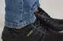 Мужские кроссовки кожаные весенне-осенние черные Emirro 03 Фото 4