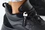 Женские кроссовки кожаные зимние черные Yuves 1245 Фото 11