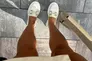 Туфлі жіночі шкіряні молочного кольору Фото 23