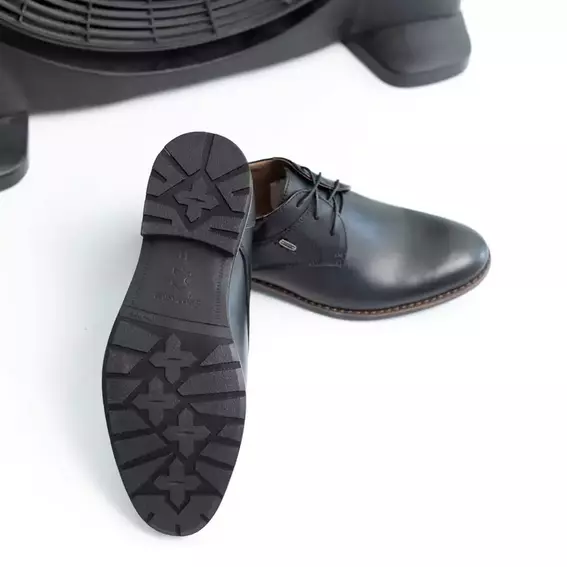 Туфли мужские кожаные классические 586467 Черные фото 8 — интернет-магазин Tapok