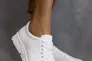 Жіночі кросівки шкіряні весняно-осінні білі Milord Olimp Фото 1