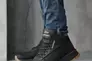 Мужские кроссовки кожаные зимние черные Emirro R17 высокие Фото 4