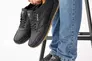 Мужские кроссовки кожаные зимние черные-серые Emirro R 17 низкие Фото 4