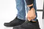 Мужские кроссовки кожаные весенне-осенние черные Emirro NB (elit) Фото 4