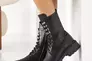 Женские ботинки кожаные зимние черные Yuves 449 Фото 5