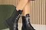 Женские ботинки кожаные зимние черные Yuves 449 Фото 9