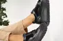 Женские кроссовки кожаные весенне-осенние черные Yuves 509 Фото 8
