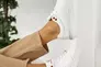 Женские кроссовки кожаные весенне-осенние белые Emirro 2121 Фото 5