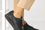 Жіночі кросівки шкіряні весняно-осінні чорні Emirro 2121 Фото 4