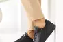 Женские кроссовки кожаные весенне-осенние черные Emirro 2121 Фото 11