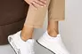 Жіночі кросівки шкіряні весняно-осінні білі VlaMar 255 Фото 9