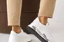 Жіночі кросівки шкіряні весняно-осінні білі VlaMar 255 Фото 11