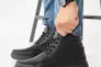 Мужские ботинки кожаные зимние черные Emirro БК Б30 Фото 3