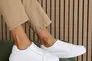 Женские кроссовки кожаные весенне-осенние белые VlaMar 238 Фото 10