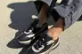 Кросівки жіночі шкіряні чорні із вставками замші. Фото 20