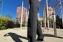 Кроссовки женские кожаные черные с вставками замши Фото 24
