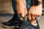 Мужские кроссовки кожаные весенне-осенние черные Splinter 0220 Фото 3