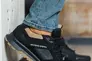 Мужские кроссовки кожаные весенне-осенние черные Splinter 0220 Фото 4
