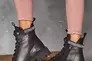 Жіночі черевики шкіряні зимові чорні Vikont 45 Фото 4