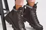 Жіночі черевики шкіряні зимові чорні Vikont 45 Фото 5