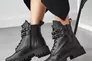 Жіночі черевики шкіряні зимові чорні Vikont 39 Фото 5