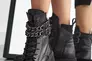 Жіночі черевики шкіряні зимові чорні Vikont 39 Фото 9