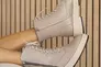 Женские ботинки кожаные зимние бежевые VlaMar 206 Фото 8
