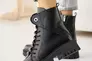 Женские ботинки кожаные зимние черные Vikont 7 Фото 1