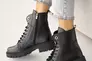 Женские ботинки кожаные зимние черные Vikont 7 Фото 5