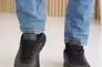 Мужские кроссовки кожаные весенне-осенние черно-коричневые Emirro E 70 Фото 2