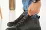Мужские ботинки кожаные зимние черные Zangak 166 Фото 1