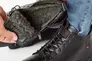 Мужские ботинки кожаные зимние черные Zangak 166 Фото 5