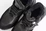 Женские кроссовки кожаные зимние черные Yuves 235 на меху Фото 13