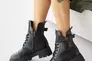 Женские ботинки кожаные зимние черные Yuves 445 Фото 1