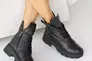 Женские ботинки кожаные зимние черные Yuves 445 Фото 6