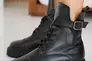 Женские ботинки кожаные зимние черные Yuves 445 Фото 10